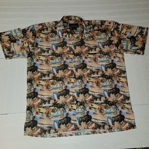 Men's Multicolor Graphic Shirt